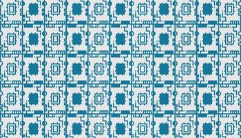 Geometric ethnic seamless pattern background vector