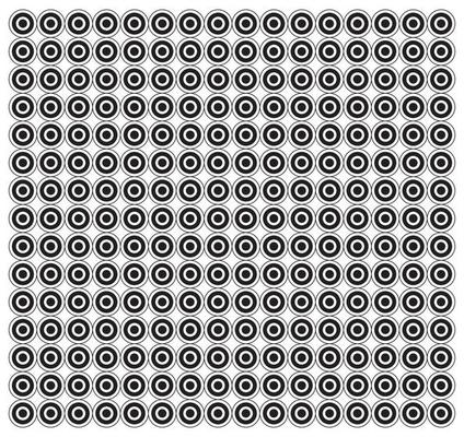 Halftone circles vector seamless pattern.