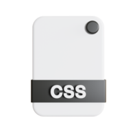 formato de archivo icono 3d render css png