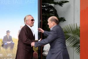 LOS ANGELES, JAN 5 - James Caan, Robert Duvall at the Robert Duvall Hand and Footprint Ceremony at Grauman s Chinese Theater on January 5, 2011 in Los Angeles, CA photo