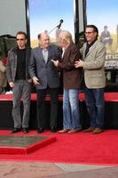 LOS ANGELES, JAN 5 - Billy Bob Thornton, Robert Duvall, James Caan, Andy Garcia at the Robert Duvall Hand and Footprint Ceremony at Grauman s Chinese Theater on January 5, 2011 in Los Angeles, CA photo