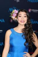 LOS ANGELES, NOV 14 - Auli i Cravalho at the Moana  at TCL Chinese Theater IMAX on November 14, 2016 in Los Angeles, CA photo