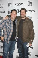 LOS ANGELES, JUN 8 -  Greg Grunberg, Jason Brooks at the LA Launch Of LYCOS Life at the Banned From TV Jam Space on June 8, 2015 in North Hollywood, CA photo