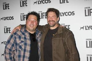 LOS ANGELES, JUN 8 -  Greg Grunberg, Jason Brooks at the LA Launch Of LYCOS Life at the Banned From TV Jam Space on June 8, 2015 in North Hollywood, CA photo