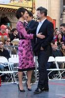 LOS ANGELES, DEC 8 -  Evangeline Lilly, Andy Serkis at the Peter Jackson Hollywood Walk of Fame Ceremony at the Dolby Theater on December 8, 2014 in Los Angeles, CA photo