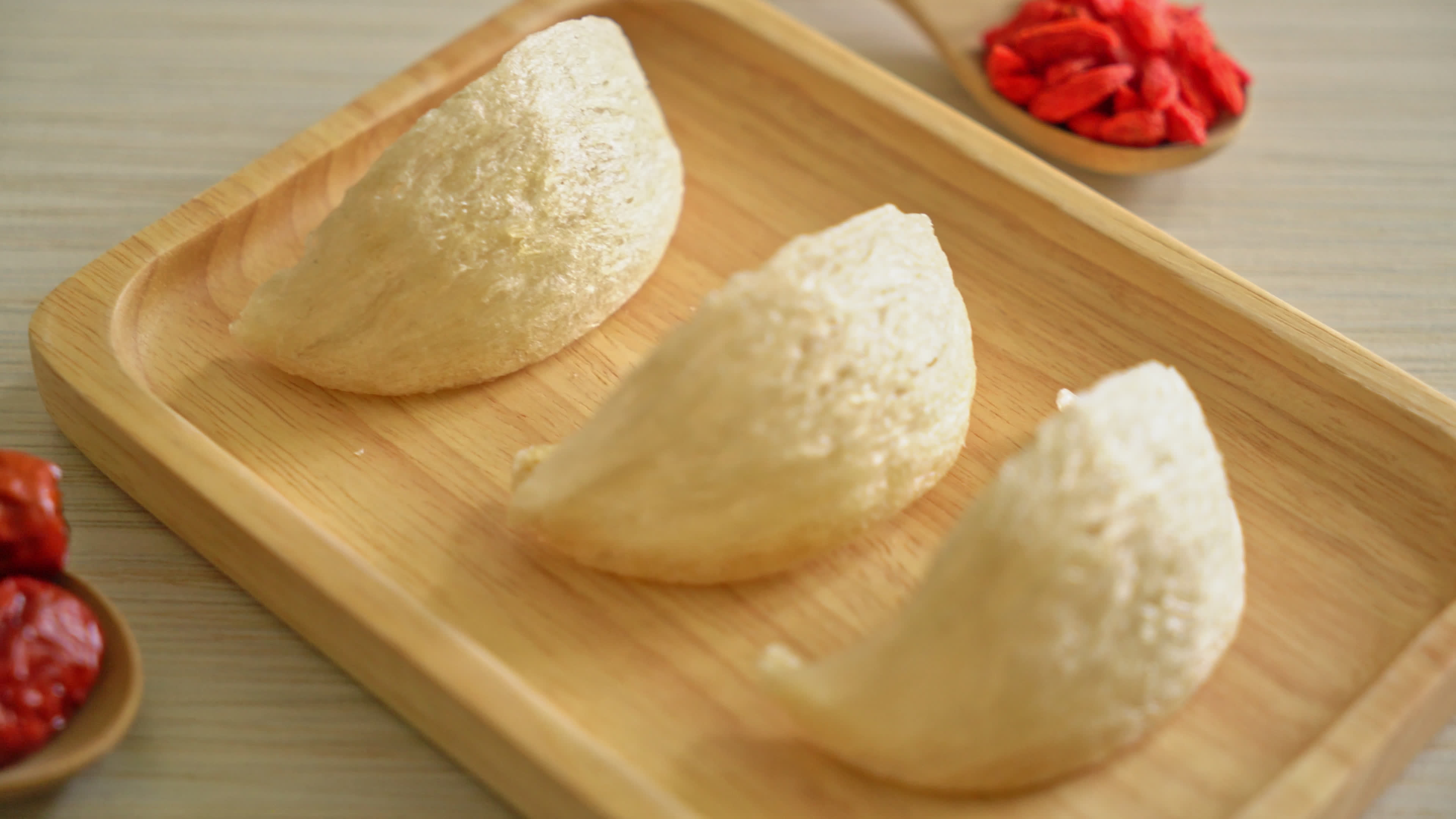 Fresh edible bird's nest or Swallow nest raw material cuisine expensive