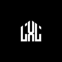LXL letter design.LXL letter logo design on BLACK background. LXL creative initials letter logo concept. LXL letter design.LXL letter logo design on BLACK background. L vector