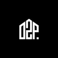 OZP letter design.OZP letter logo design on BLACK background. OZP creative initials letter logo concept. OZP letter design.OZP letter logo design on BLACK background. O vector
