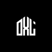 OXL letter design.OXL letter logo design on BLACK background. OXL creative initials letter logo concept. OXL letter design.OXL letter logo design on BLACK background. O vector