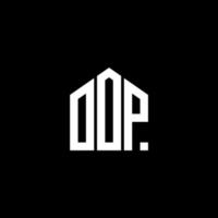 OOP letter design.OOP letter logo design on BLACK background. OOP creative initials letter logo concept. OOP letter design.OOP letter logo design on BLACK background. O vector