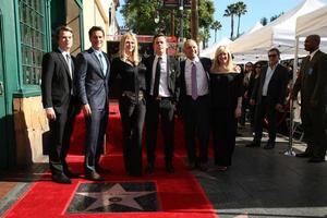 LOS ANGELES, DEC 8 - Rob Lowe, family at the Rob Lowe Star on the Hollywood Walk of Fame at the Hollywood Blvd on December 8, 2015 in Los Angeles, CA photo