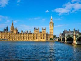 HDR Houses of Parliament in London photo