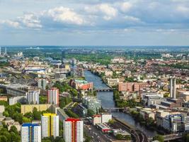 HDR Berlin aerial view photo