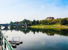 HDR River Po in Turin photo