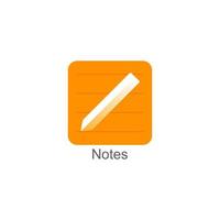 Taking note icon thin line for web and mobile, modern minimalistic flat design vector