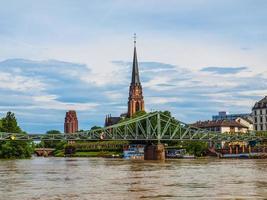 HDR View of Frankfurt, Germany photo