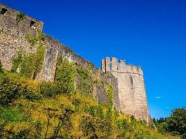 HDR Chepstow Castle ruins in Chepstow photo