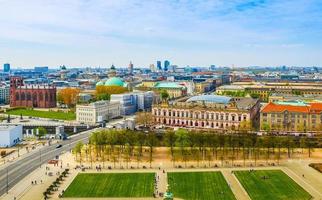 HDR Aerial view of Berlin photo