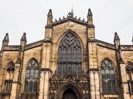 HDR St Giles cathedral in Edinburgh photo