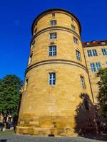 hdr altes schloss antiguo castillo, stuttgart foto