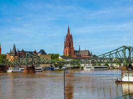 HDR St Bartholomaeus Cathedral in Frankfurt photo