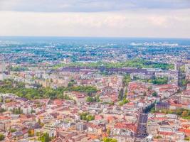 HDR Berlin aerial view photo