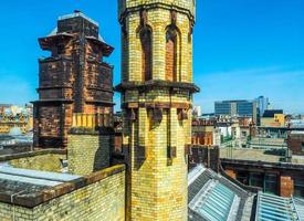 HDR Aerial view of Glasgow photo