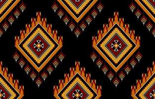 pettern étnico geométrico sin costuras. rayas tribales orientales. diseño de fondo, papel tapiz, tela, ropa, alfombra, bordado vector