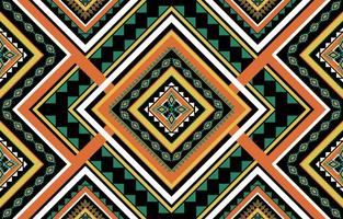 Geometric ethnic seamless pattern. Traditional native style. Design for background, illustration, wallpaper, fabric, clothing, carpet, embroidery vector