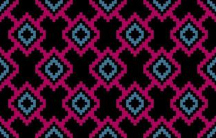 patrón geométrico étnico sin fisuras tradicional. diseño para fondo, ilustración, papel tapiz, tela, textura, batik, alfombra, ropa, bordado