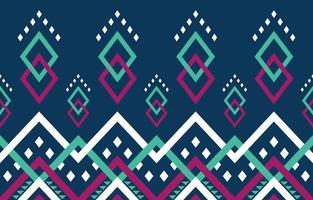 Geometric ethnic pattern traditional. design for background, illustration, wallpaper, fabric, texture, batik, carpet, clothing, embroidery vector