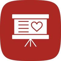 Teaching Glyph Round Corner vector