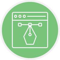 Designing Line Circle vector