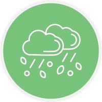 Wind Line Circle vector