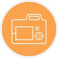 Camera Line Circle vector