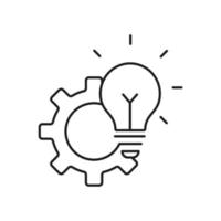 innovation icons symbol vector elements for infographic web