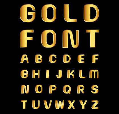 Colorful Alphabet Font Set