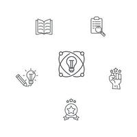 curiosity icons set . curiosity pack symbol vector elements for infographic web