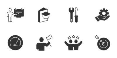 apprenticeship icons set . apprenticeship pack symbol vector elements for infographic web