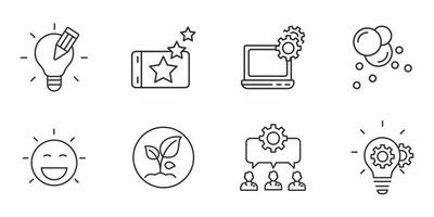 core values icons set . core values pack symbol vector elements for infographic web