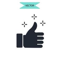 Motivation icons symbol vector elements for infographic web