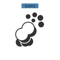 iconos de jabón símbolo elementos vectoriales para web infográfico vector