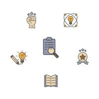 curiosity icons set . curiosity pack symbol vector elements for infographic web