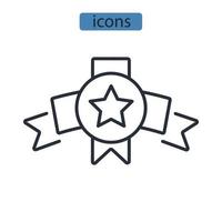 experience icons  symbol vector elements for infographic web