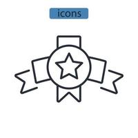 experience icons  symbol vector elements for infographic web