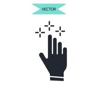 iconos de autenticidad simbolizan elementos vectoriales para la web infográfica vector