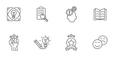 curiosity icons set . curiosity pack symbol vector elements for infographic web