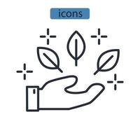 elementos de vector de símbolo de iconos excepcionales para web de infografía