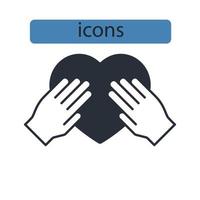 Honesty icons symbol vector elements for infographic web