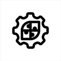 Teamwork, Partnership, Business, Target, Idea line icon vector